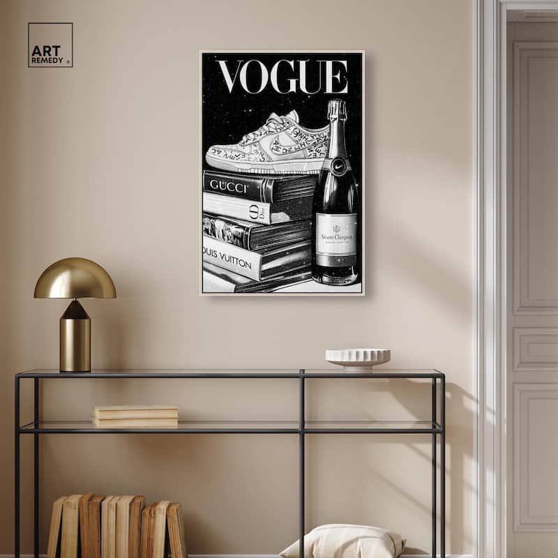 Sneaker Glitz and Glam Cover II Canvas by Art Remedy