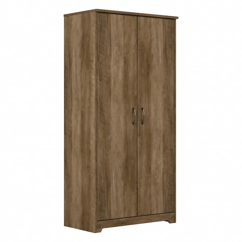 Cabot Tall Storage Cabinet with Doors by Bush Furniture