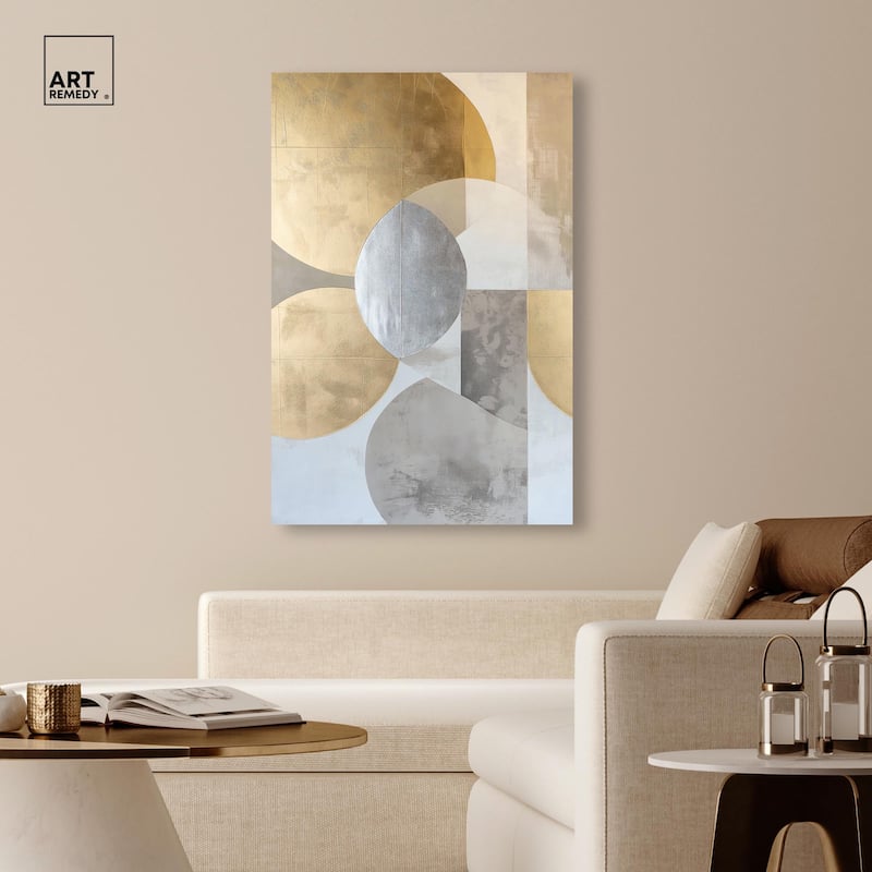Golden Sequence I Canvas by Art Remedy, Gallery Wrapped