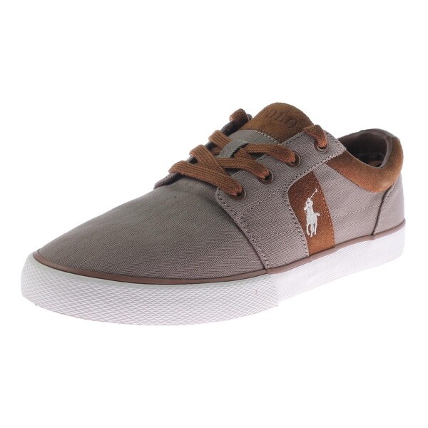 Shop Polo Ralph Lauren Mens Halmore Ii Casual Shoes Canvas