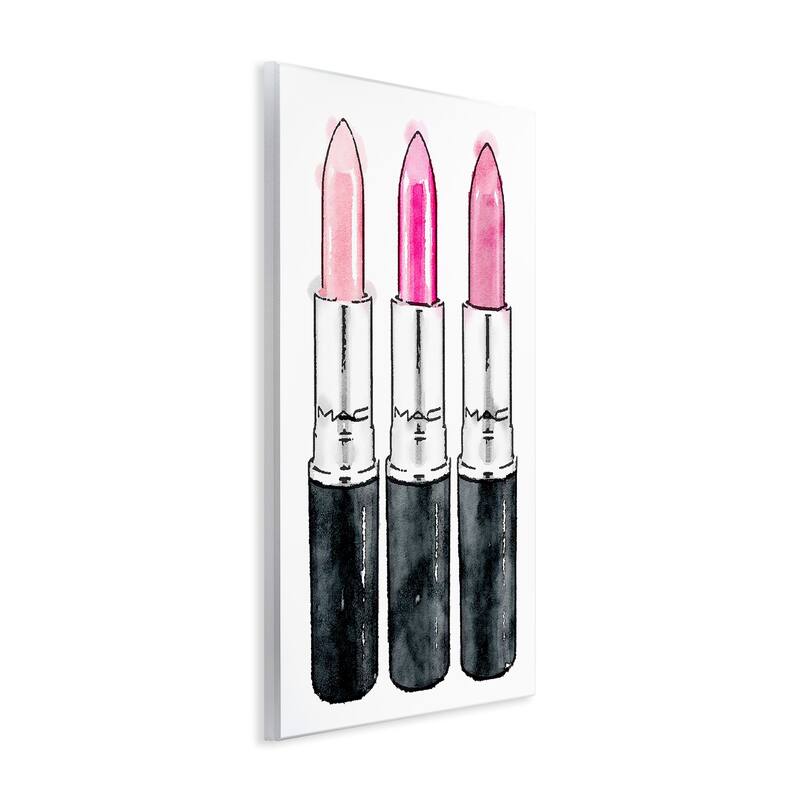 Stupell Three Pink Lipsticks Wall Art