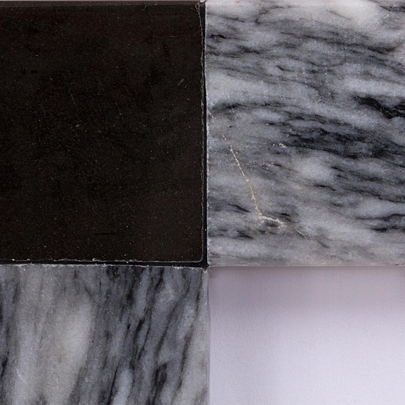 Novica Handmade Grey Energy Marble Photo Frame (4X6)