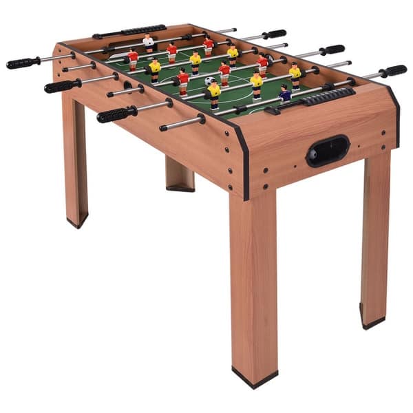slide 8 of 7, 37" Indooor Competition Game Football Table - 37" x 20" x 30" (L x W x H) Brown