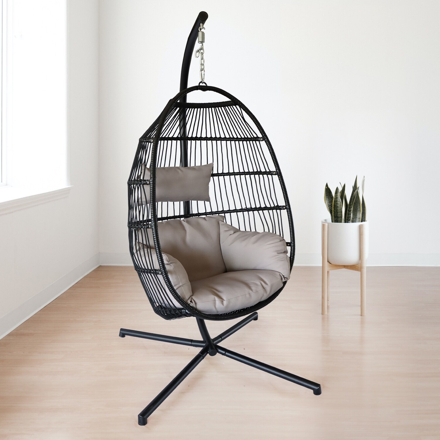 Collapsible egg chair discount
