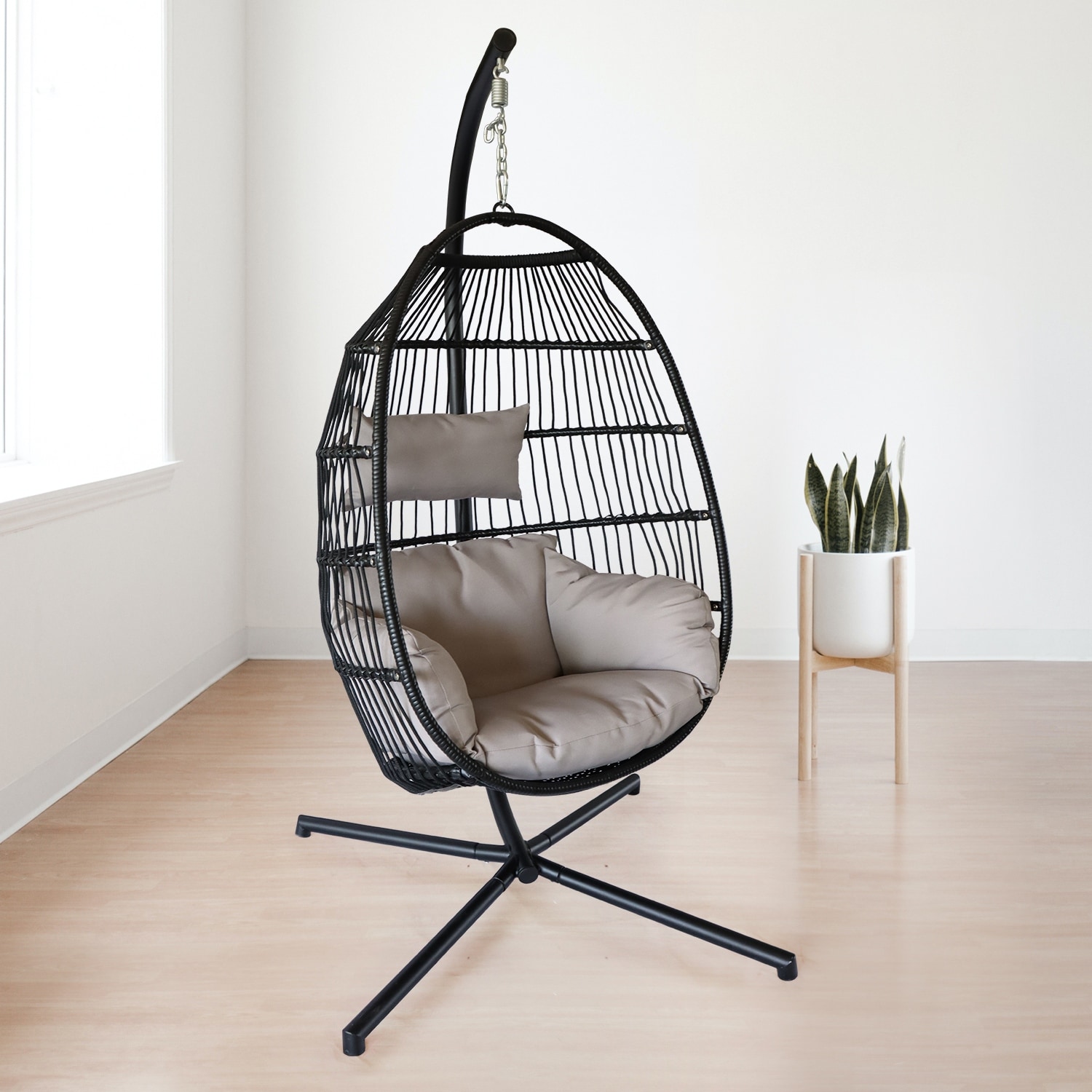 Rope egg chair cheap