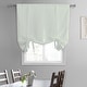 preview thumbnail 29 of 53, Exclusive Fabrics Faux Silk Taffeta Tie-Up Window Shade (1 Panel)