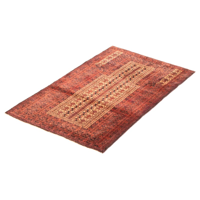 Teimani Tan Rug 2'11" x 4'8" - 2'11 x 4'8