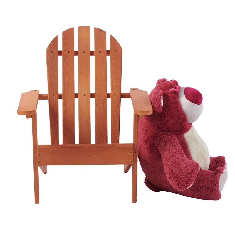 Anmytek Kids Foldable Adirondack Chair Solid Wood Outdoor Indoor Toddler Furniture