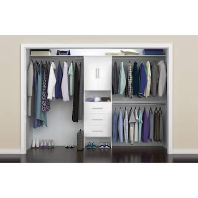 ClosetMaid SuiteSymphony Modern 3-Drawer 2-Door 25-Inch Tower Closet Organizer