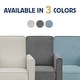 preview thumbnail 12 of 10, Haynes Traditional Fabric Welted Padded Recliner Chair by Furniture of America