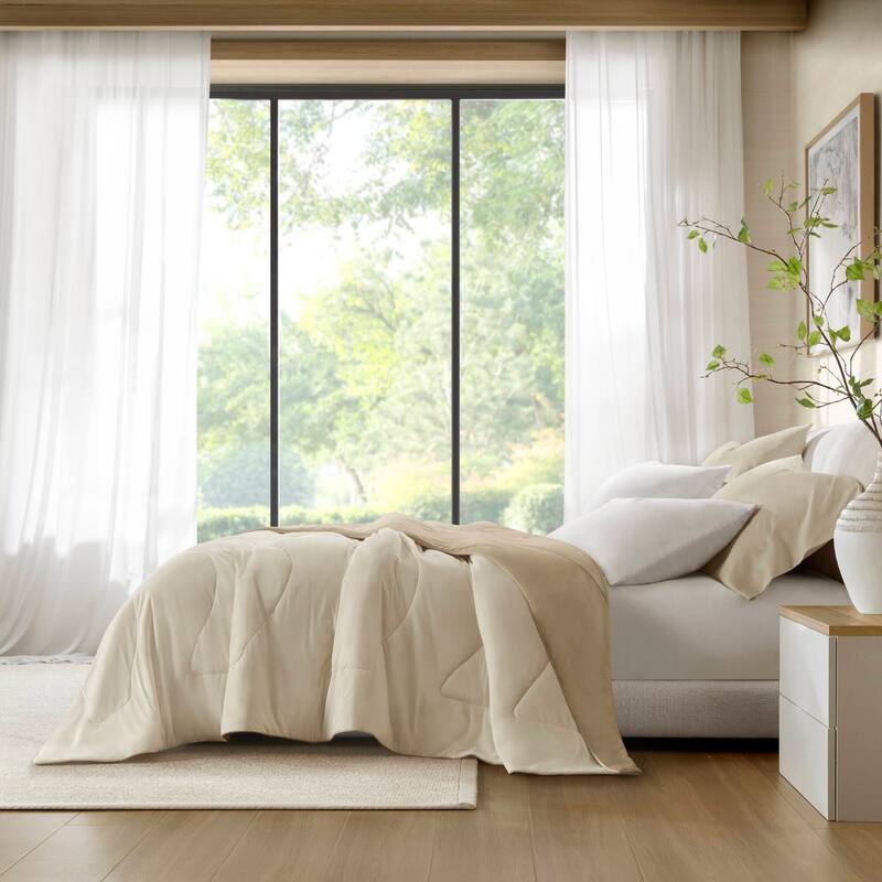 Harbor House Cool Touch Reversible Tencel Blanket