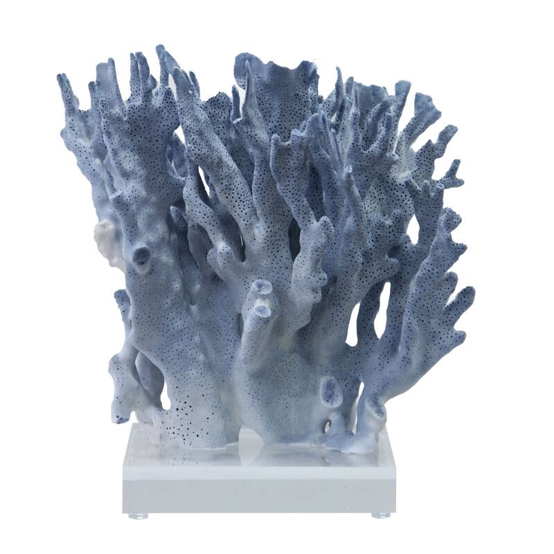 Blue Coral 12-15 Inch On Acrylic Base