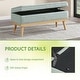 preview thumbnail 110 of 134, Carson Carrington Sastamala Mid-century Storage Bench