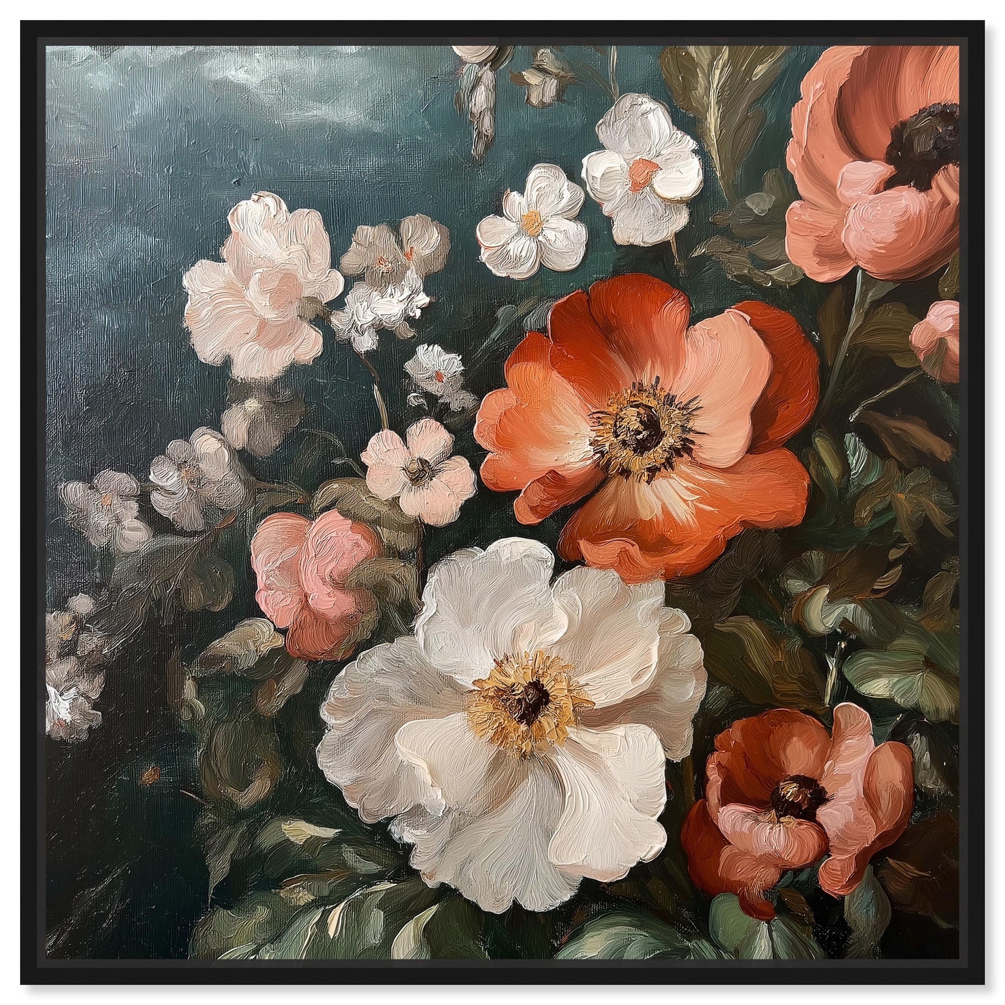 Petals in Abundance Canvas by Art Remedy