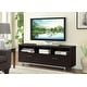 preview thumbnail 1 of 11, Casey 2-drawer Engineered Wood 60" TV Stand Cappuccino