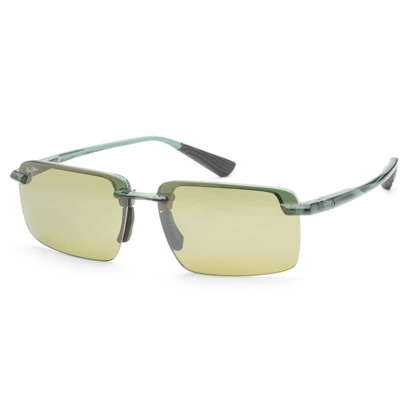 Maui Jim Men's Laulima 61 mm Green Sunglasses MJ0626S-006