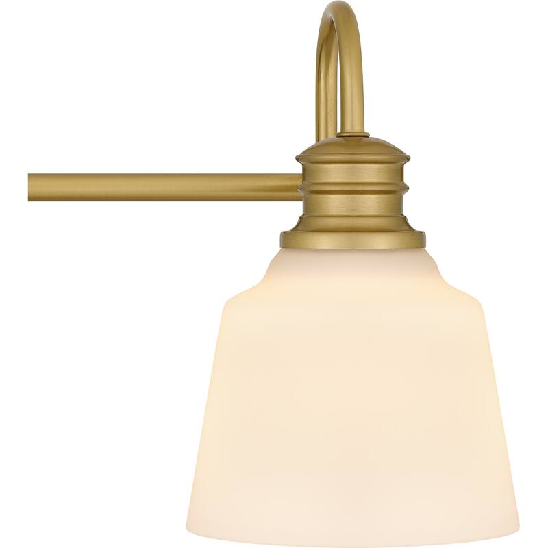 Hinton 3-Light Aged Brass Bath Light
