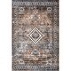 preview thumbnail 2 of 8, Nuloom Layana SplashGuard Geometric Machine Washable Area Rug