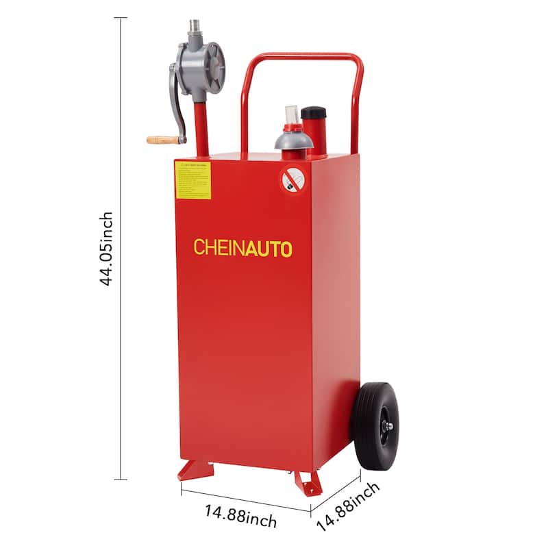 Portable Gas Caddy Fuel Storage Tank Large Gasoline Diesel Can - Bed Bath & Beyond - 39645985
