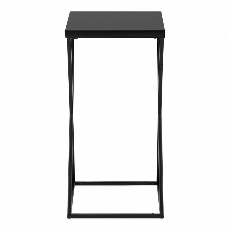 Kate and Laurel Elix Wood and Metal Table and Plant Stand