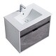 preview thumbnail 74 of 109, Fine Fixtures - Wall Mount Bathroom Vanity And Sink, Knob Free Design - Alpine Collection -