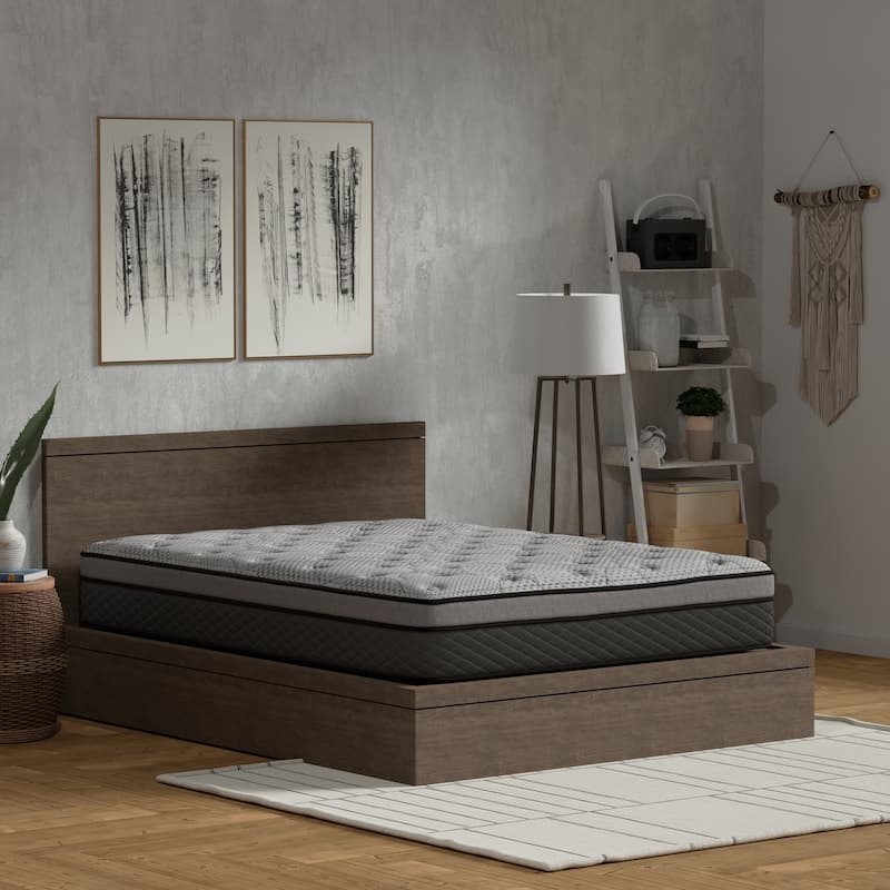 Omne Sleep Hybrid 12 Inch Medium Firm Mattress with Pocketed Coils