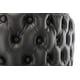 preview thumbnail 17 of 47, Modern PU Upholstered Bar Stools Set of 2, Adjustable Seat Height Swivel Bar Chair, Tufted Backrest Rivet Decorative Bar Stool