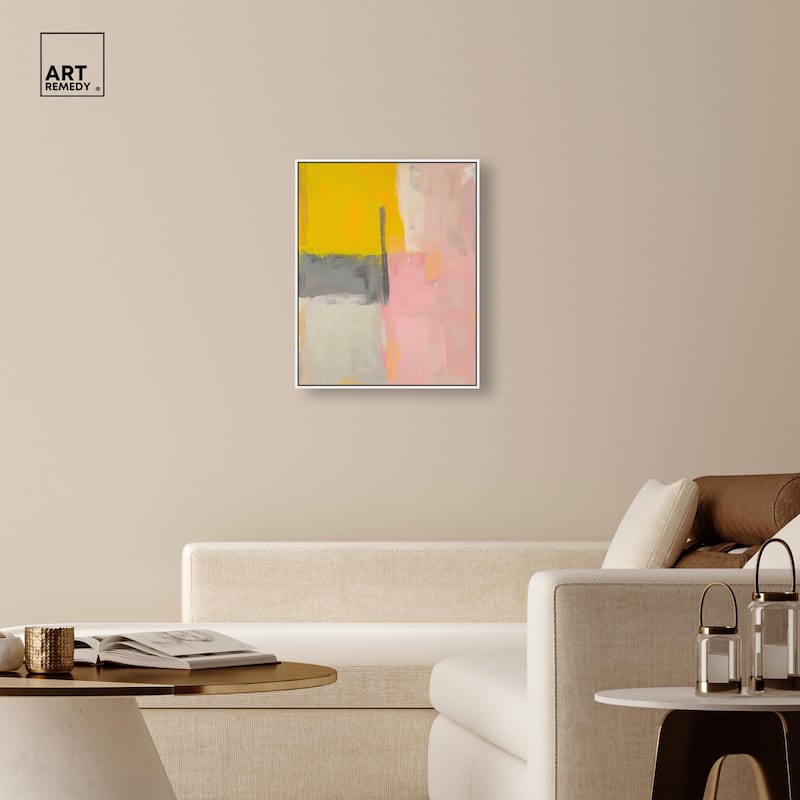 Tangerine Blush II Canvas by Art Remedy