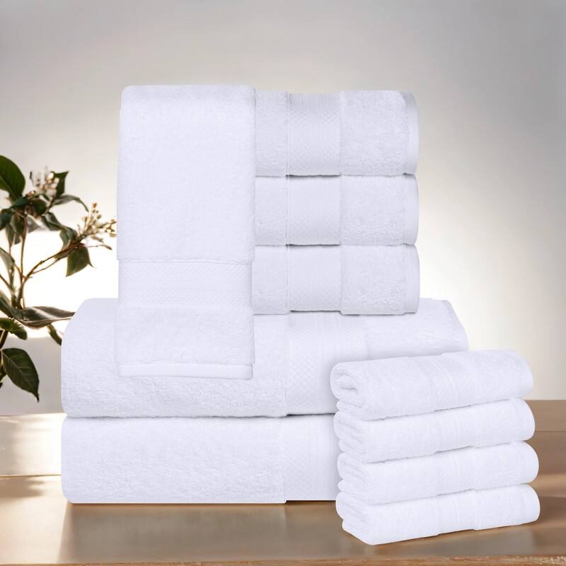 Blue Nile Mills Rio Turkish Cotton 10 Piece Towel Set