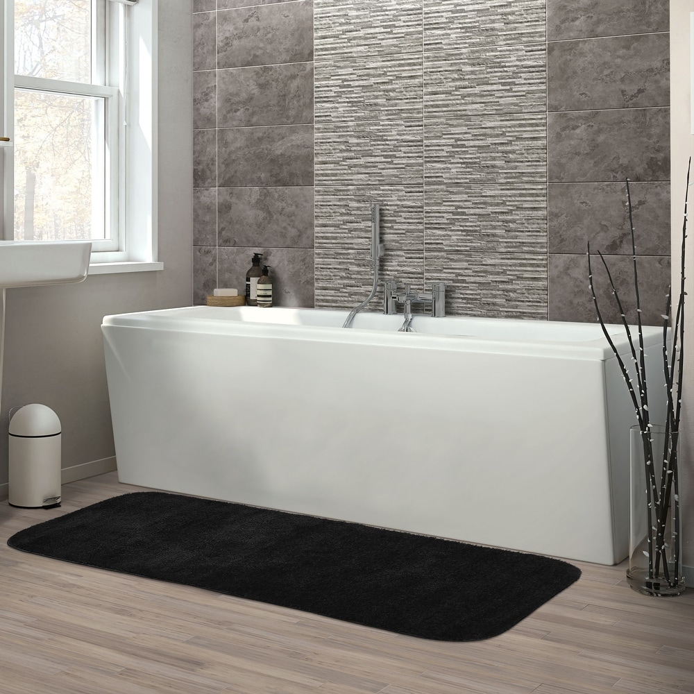Color G Long Bathroom Rugs Runner - Upgrade Your Bathroom with