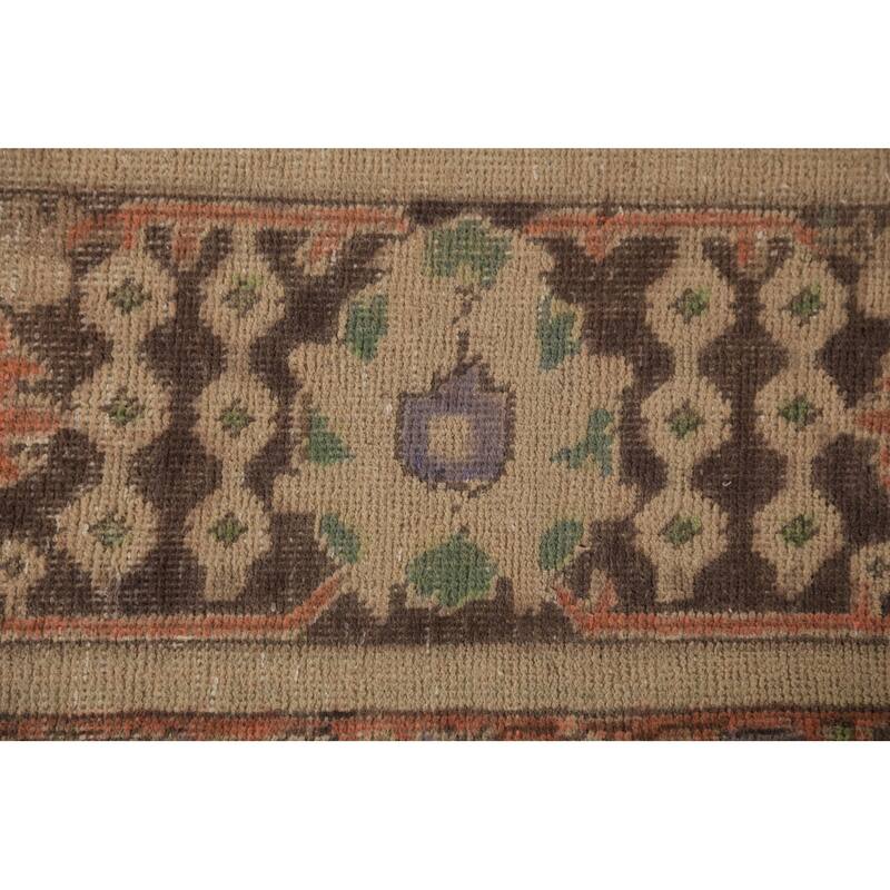Light Blue Medallion Tabriz Persian Rug Handmade Wool Carpet - 9'7"x 12'10"