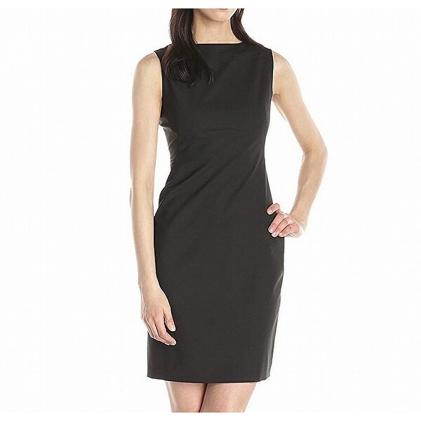 theory black sheath dress