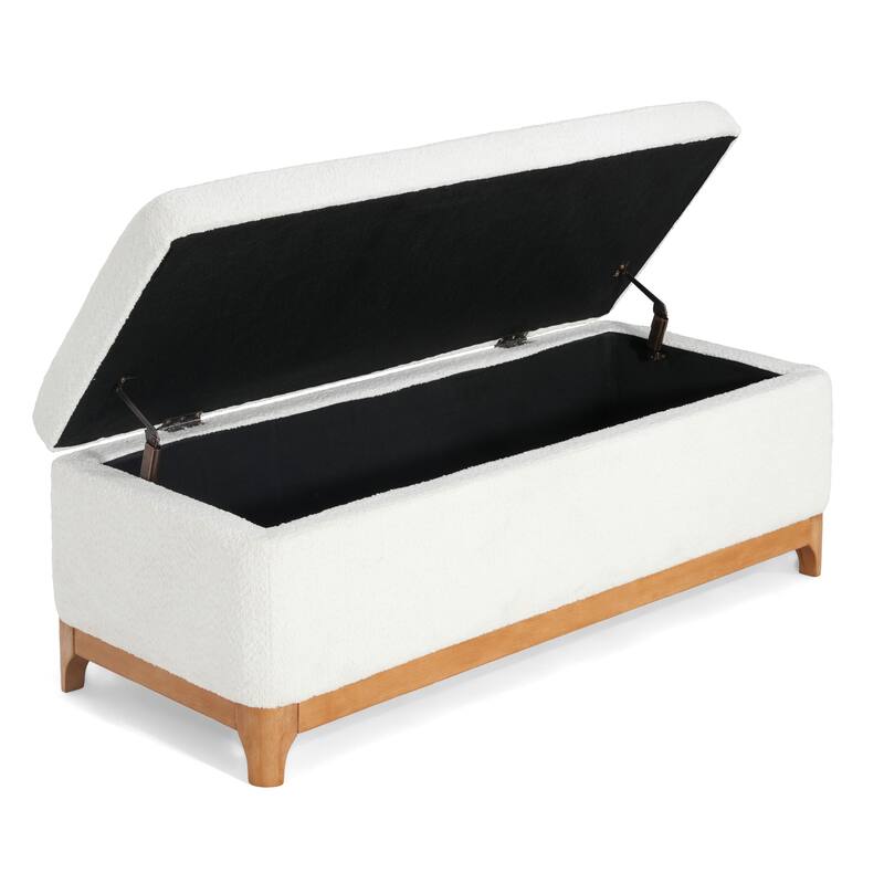 Christopher Knight Home - Orphelia Faux Leather Storage Bench