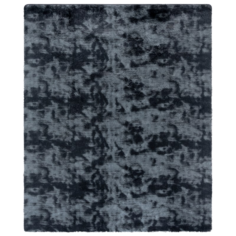 SAFAVIEH Rainbow Shag Didy Shag Rug - 8' x 10' - Dark Grey