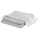 preview thumbnail 23 of 24, Cotton Throw Blankets All-Season Medium Weight | Set of 2 | Chevron Design (50''x60'')