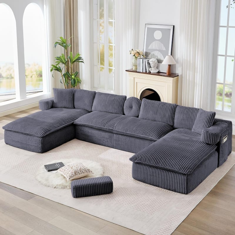 149" Oversized Sectional Couches U Shaped Modular sofa
