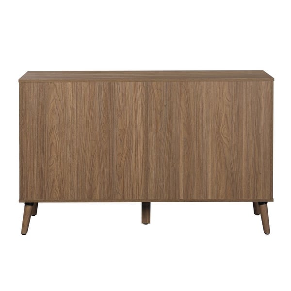 mainstays modern 6 drawer dresser Mainstays Ardent 6 Drawer Dresser, 53.75 inch Wide, White