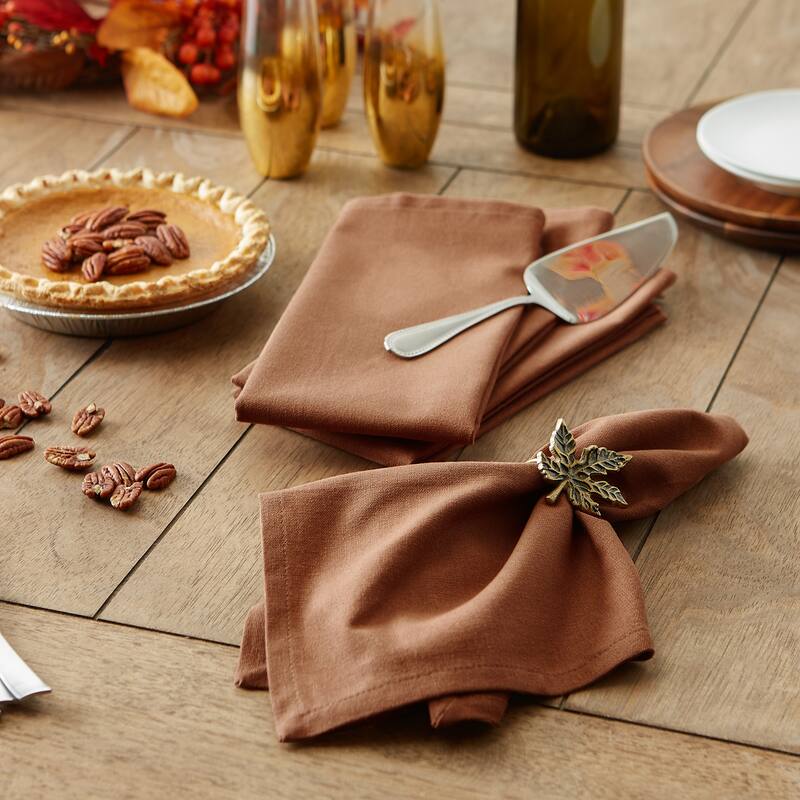 DII Solid Cotton Napkin Set/6