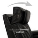 preview thumbnail 4 of 11, Seatcraft Armada LT HeatZero Italian Leather Home Theater Sofa