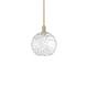 Option Brushed Brass / Clear Water Glass