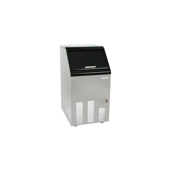 Shop Edgestar Ib650 17 Wide 25 Lbs Capacity Built In Ice Maker With 75 Stainless Steel Overstock 14270187