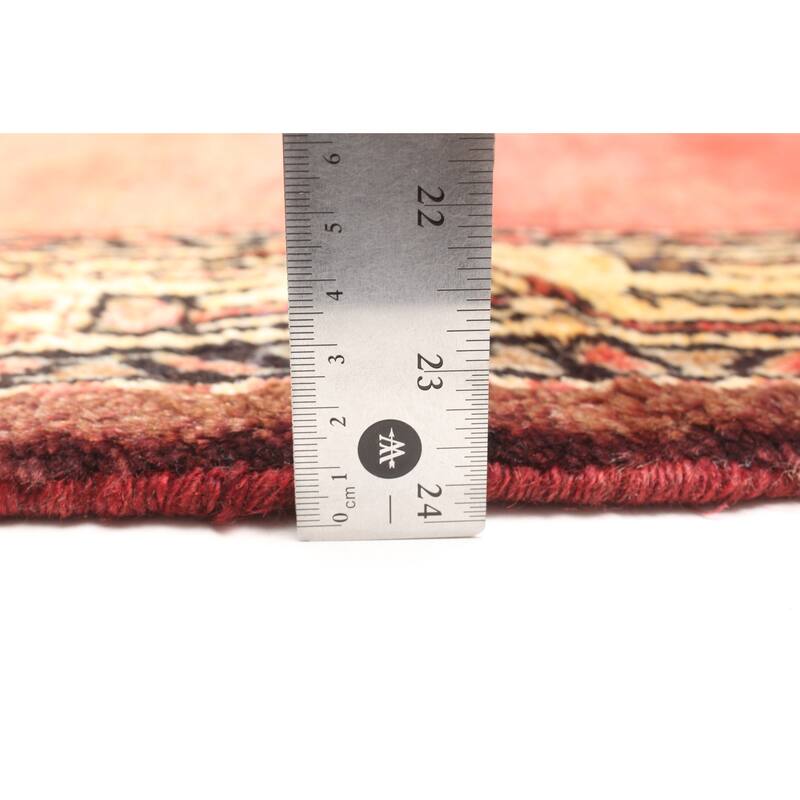 ECARPETGALLERY Hand-knotted Andelz Copper Wool Rug - 2'7 x 6'6