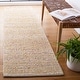 preview thumbnail 44 of 54, SAFAVIEH Handmade Vermont Radovinka Wool Rug 2'3" x 8' Runner - Ivory/Gold - Runner