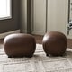 preview thumbnail 111 of 112, KINWELL 23" Wide Faux Leather Upholstered Ottoman Footrest, PU Entryway Footstool
