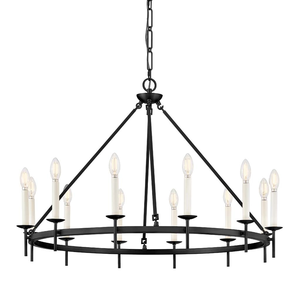 Hinkley Lighting 47476 Copley 12 Light 36" Wide Taper Candle Style