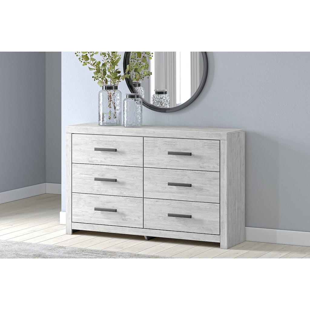 Signature Design by Ashley Cayboni Whitewash Dresser