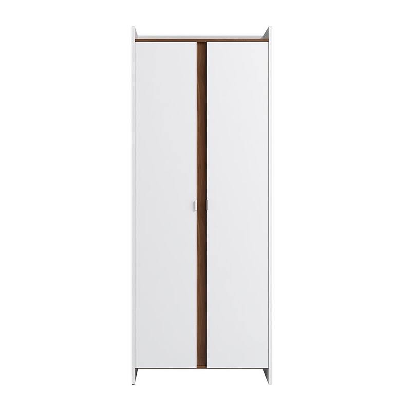 Manhattan Comfort Mid-Century Ratzer 11 Shelf Storage Cabinet