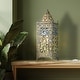 preview thumbnail 9 of 11, Gracewood Hollow Ellams 24-inch Jeweled Turkish Table Lamp