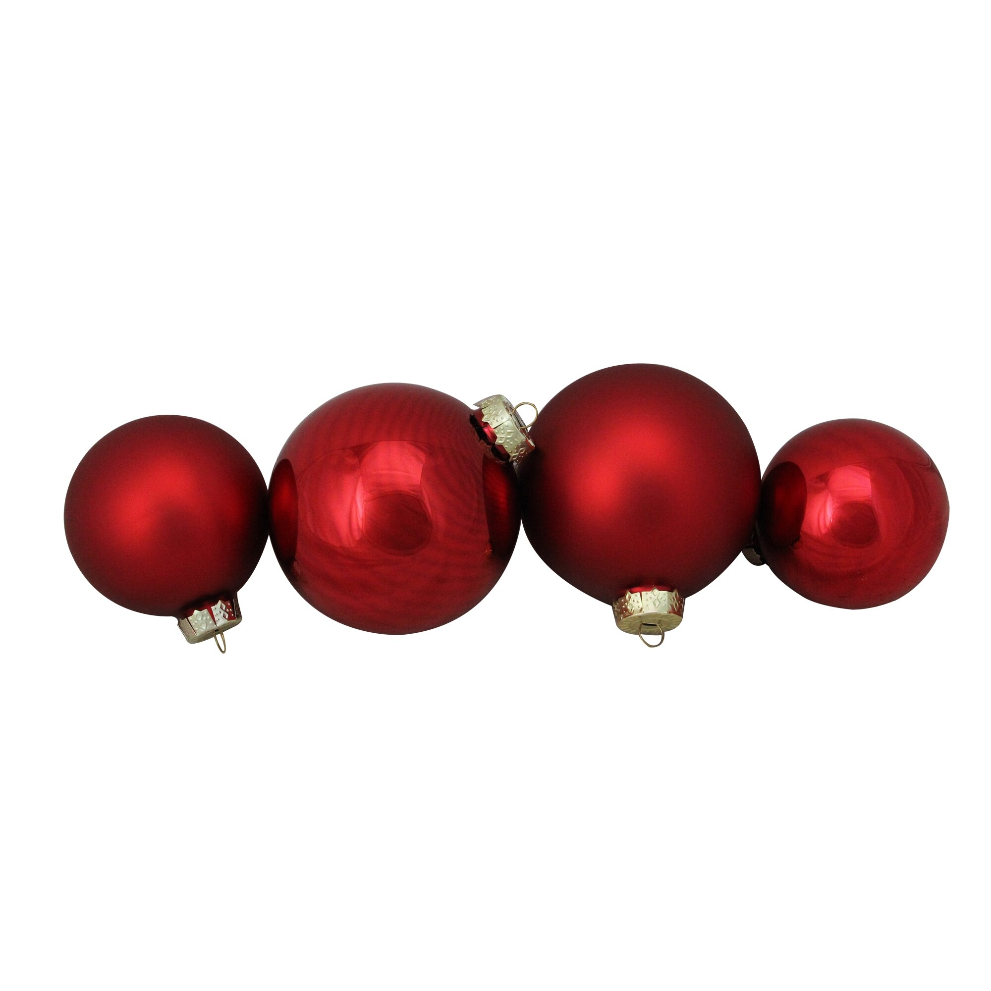 red christmas ball ornaments