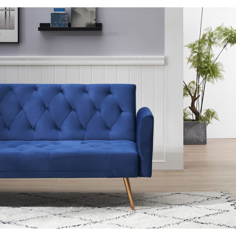 71" Convertible Double Folding Living Room Sofa Bed